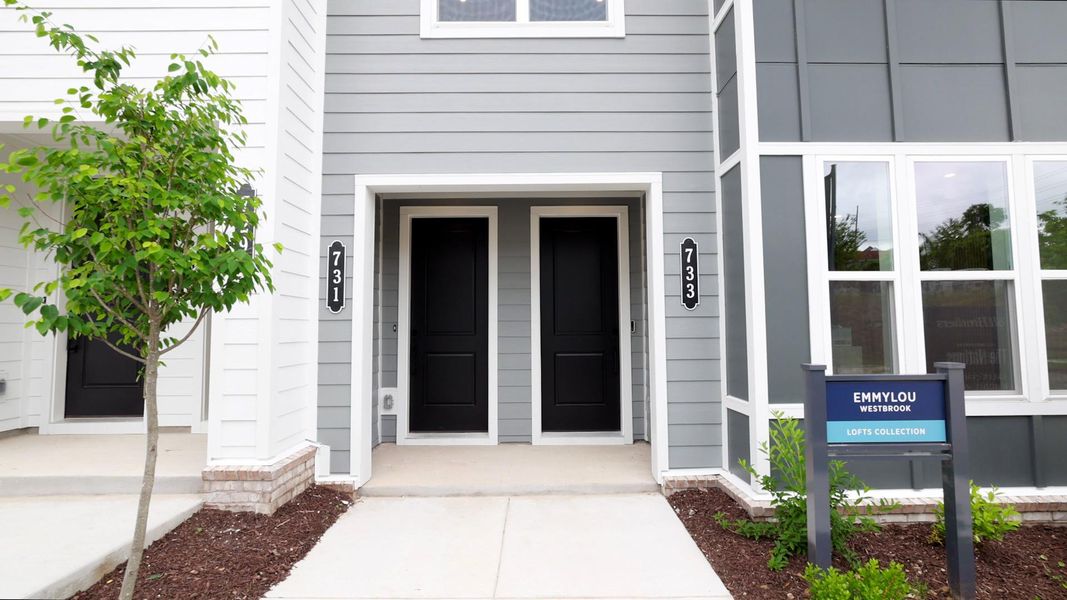 Exterior details of a home in The Nations, Nashville (Image 3).