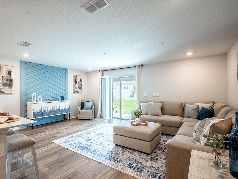Each home is complete with beautiful, move-in ready features and finishes - Azalea townhome model in St. Cloud, FL