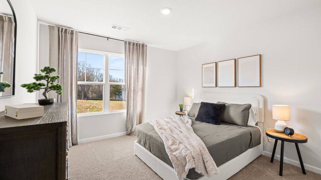 Furnished interior in a model home at Braselton Village in Braselton (Image 43). Furnished interior in a model home at Braselton Village in Braselton (Image 43).