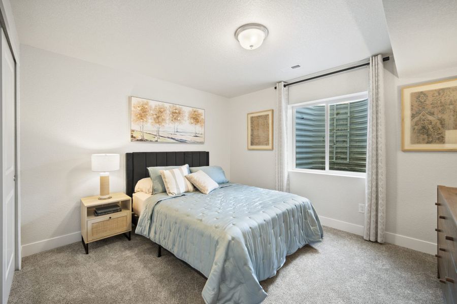 Furnished interior in a model home at The Glen in Colorado Springs (Image 31).