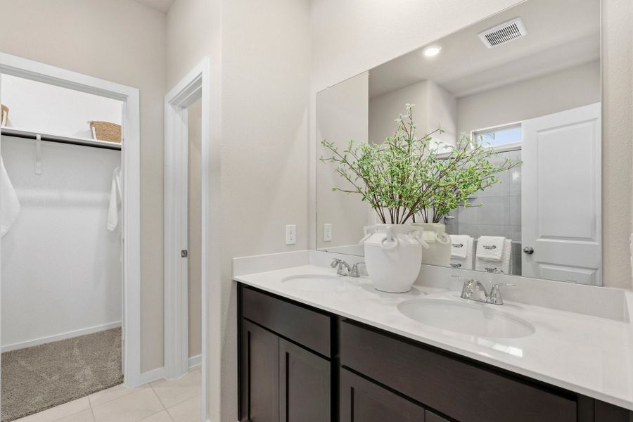 Furnished interior in a model home at Heartland in Heartland (Image 48). Furnished interior in a model home at Heartland in Heartland (Image 48).