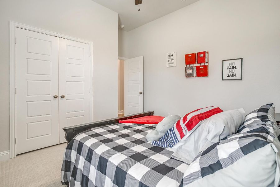 Furnished interior in a model home at Mallard Point in Greenville (Image 36).