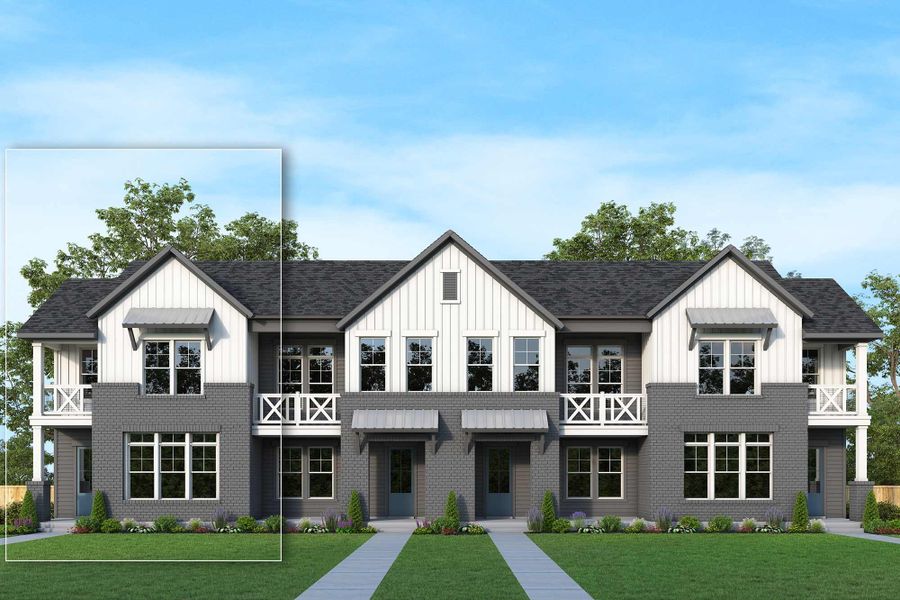 Image 3 of the Mueller 70' Row Homes community in Austin, TX. Image 3 of the Mueller 70' Row Homes community in Austin, TX.