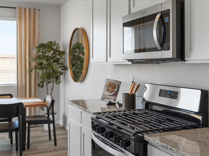 Furnished interior in a model home at Lorson Ranch: The Trail Collection in Colorado Springs (Image 5).