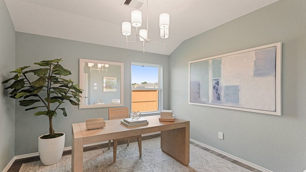 Furnished interior in a model home at Cypress Green in Hockley (Image 9). Furnished interior in a model home at Cypress Green in Hockley (Image 9).