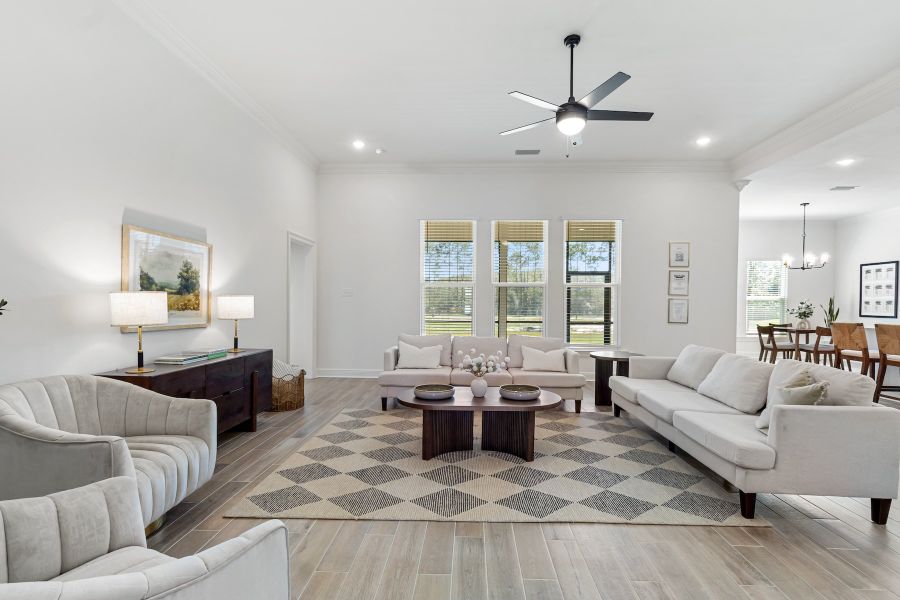 Natureview Community - Freeport Florida - Comstock III G - Livingroom