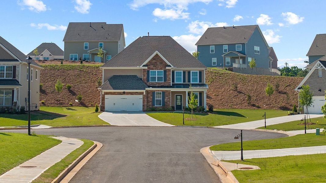 Front exterior of a home in the Briarwood community, located in Cumming, GA (Image 11).
