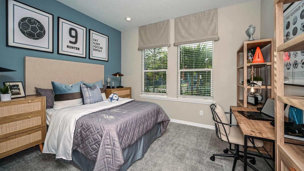 Furnished interior in a model home at Tiburon in Nokomis (Image 26). Furnished interior in a model home at Tiburon in Nokomis (Image 26).