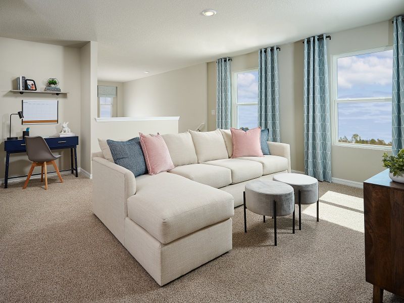 The Yellowstone upstairs loft modeled at Magnolia Bay.