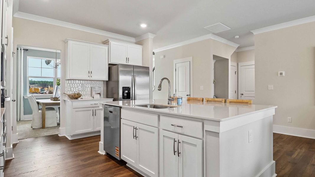 Furnished interior in a model home at Shell Pointe in Gilbert (Image 17).