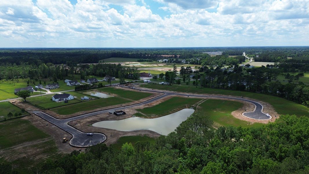 Site preparation and early development at Coastal Farms in Conway, SC (Image 14).