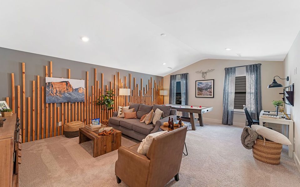 Furnished interior in a model home at McCain's Station in Gallatin (Image 29). Furnished interior in a model home at McCain's Station in Gallatin (Image 29).