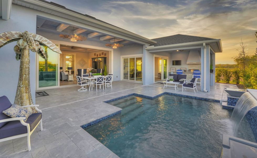 Exterior details of a home in Verona Oceanside, Ormond Beach (Image 4).