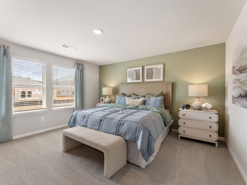 Furnished interior in a model home at Manning Mill in Adairsville (Image 14). Furnished interior in a model home at Manning Mill in Adairsville (Image 14).
