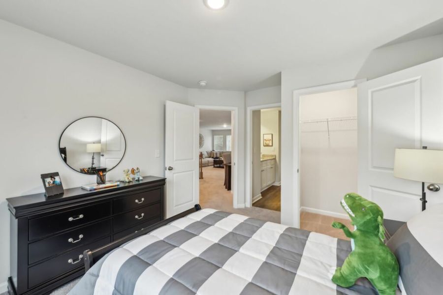 Furnished interior in a model home at Stephens Landing in Loganville (Image 30). Furnished interior in a model home at Stephens Landing in Loganville (Image 30).