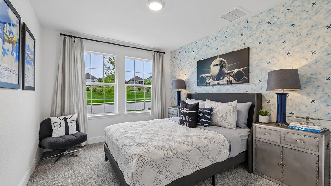 Furnished interior in a model home at Riverview in Georgetown (Image 36). Furnished interior in a model home at Riverview in Georgetown (Image 36).