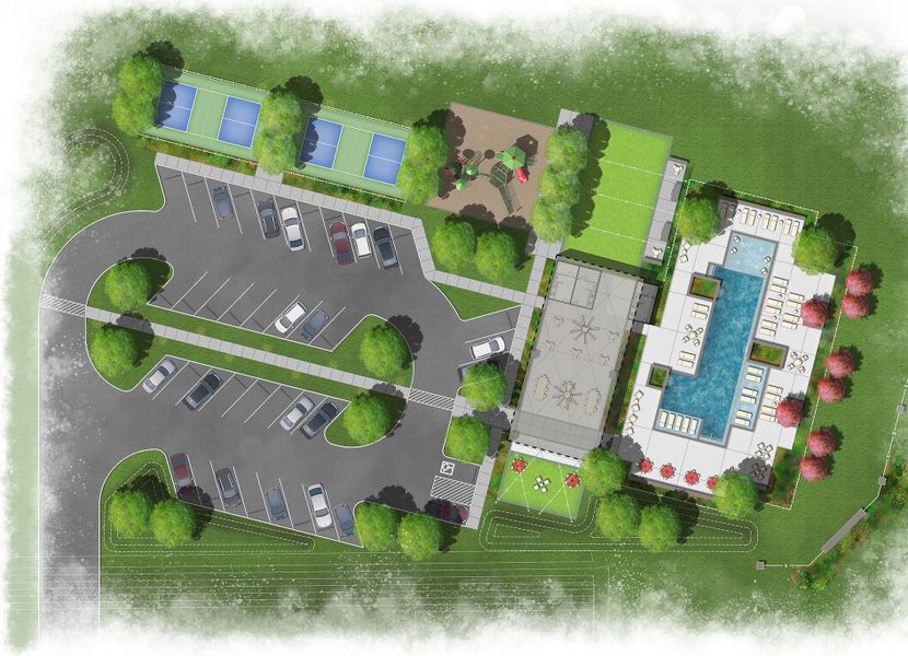 Image 1 of the Rancho San Gabriel community in Georgetown, TX. Image 1 of the Rancho San Gabriel community in Georgetown, TX.