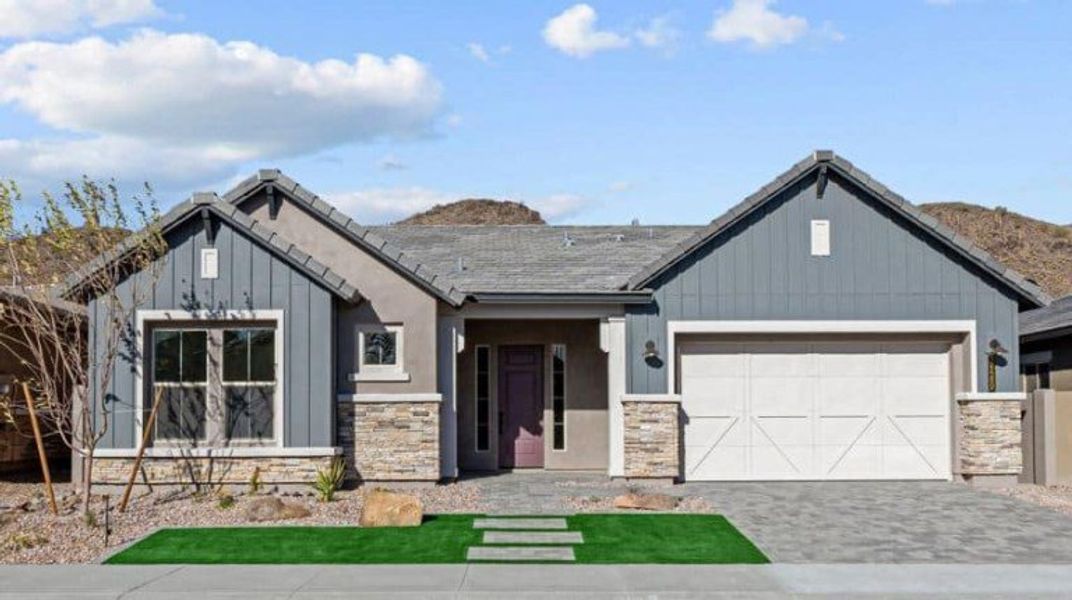 Street view of homes within the Northpointe at Vistancia master-planned community in Peoria, AZ (Image 21). Street view of homes within the Northpointe at Vistancia master-planned community in Peoria, AZ (Image 21).