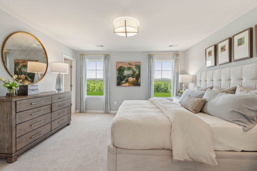 Peaceful, spacious primary bedrooms that feel like a true retreat