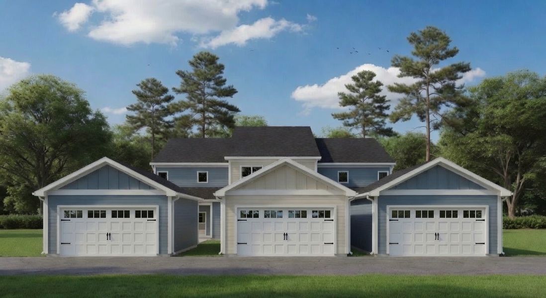 Front exterior of a home in the Legacy Lakes Townes community, located in Aberdeen, NC (Image 7). Front exterior of a home in the Legacy Lakes Townes community, located in Aberdeen, NC (Image 7).