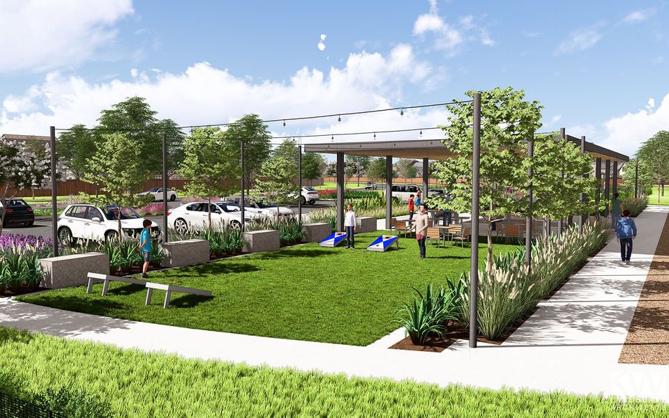 Front exterior of a home in the Cielo community, located in Conroe, TX (Image 15).