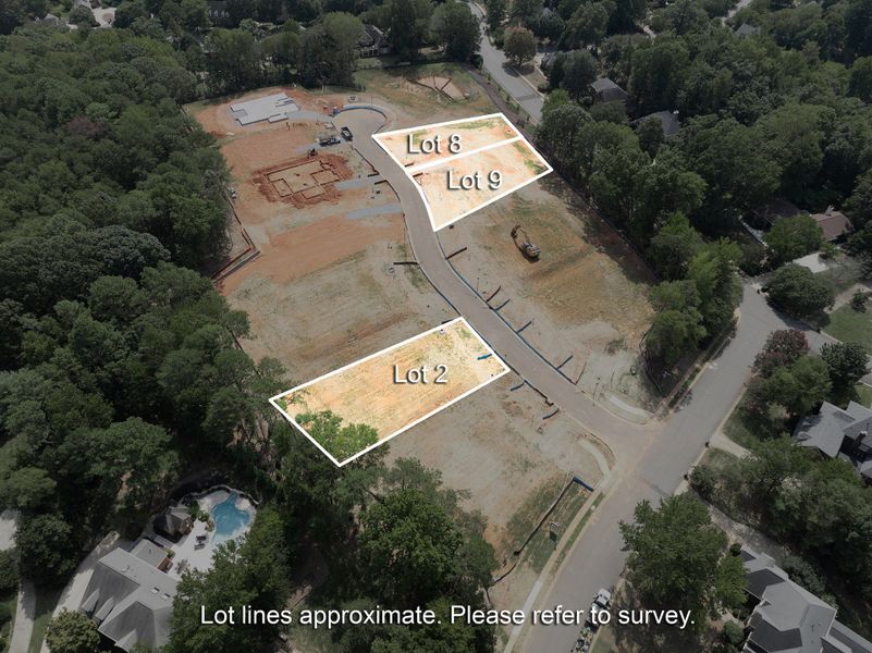 Site preparation and early development at Enclave at Carrington in Charlotte, NC (Image 3).