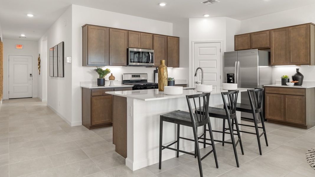 Furnished interior in a model home at Mason Ranch in Surprise (Image 3).