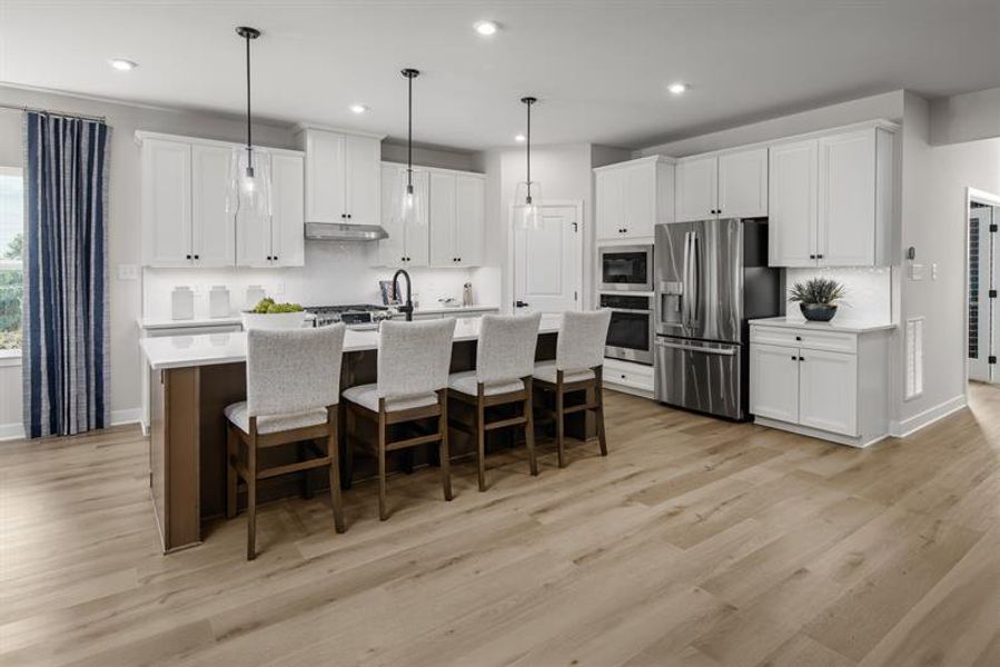 Open layouts and first-floor guest suites for flexible living.