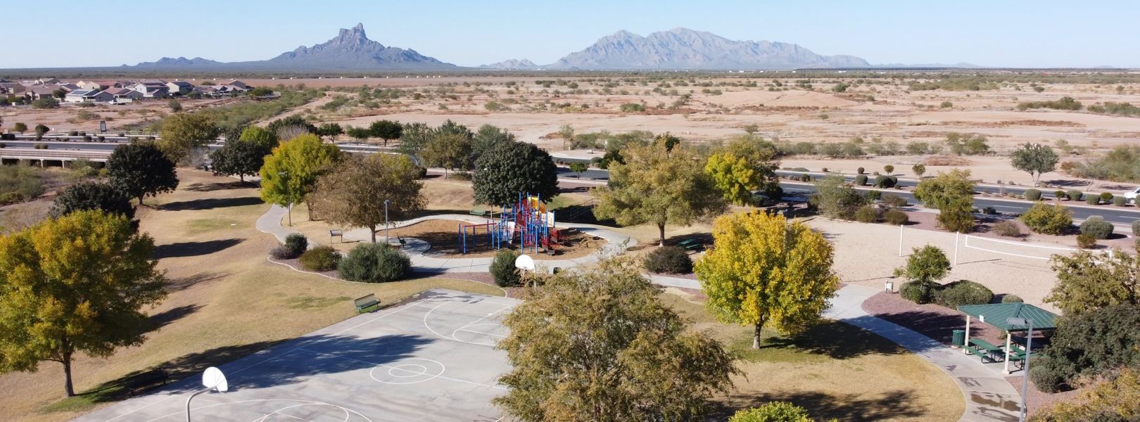 Red Rock Village Adventurer Collection Basketball Court