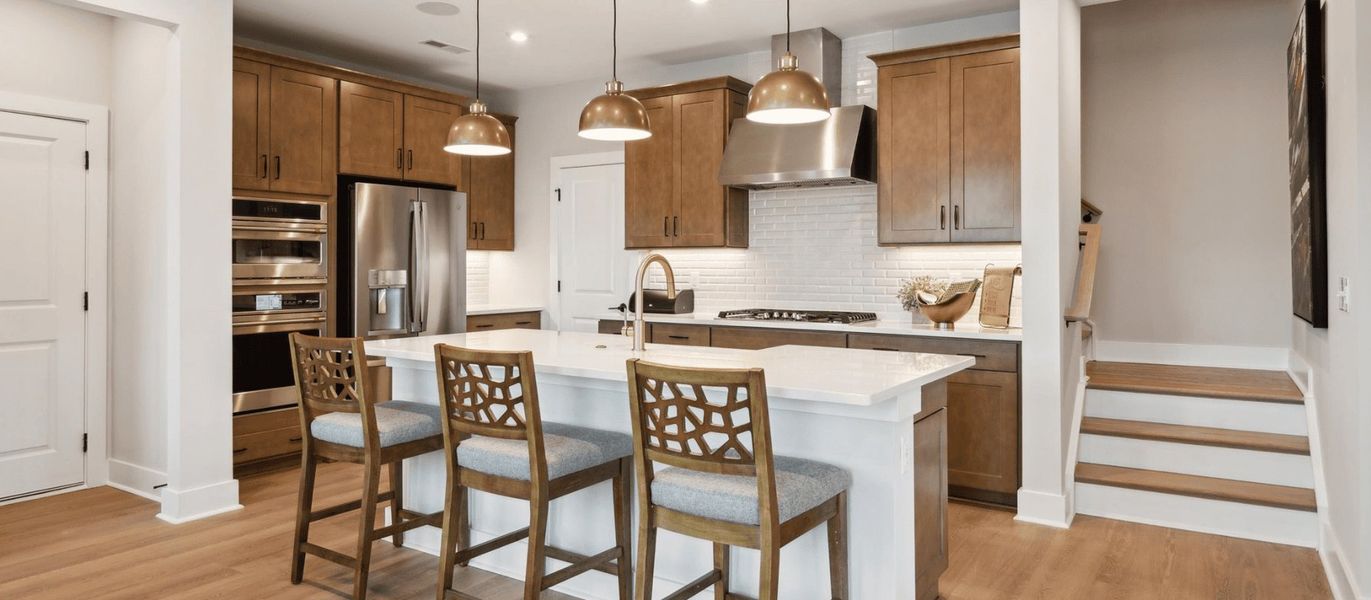 Furnished interior in a model home at Seven Oaks in Belmont (Image 7).