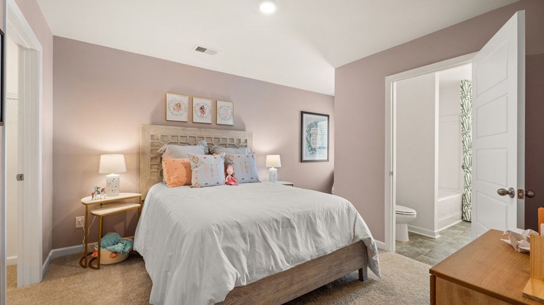 Furnished interior in a model home at Inverness at Sugarloaf in Lawrenceville (Image 21). Furnished interior in a model home at Inverness at Sugarloaf in Lawrenceville (Image 21).