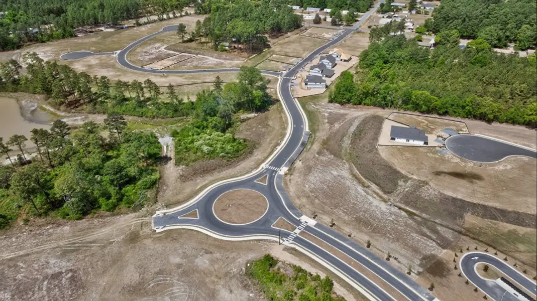 Site preparation and early development at The Manors at Martin Farms in Aberdeen, NC (Image 18).