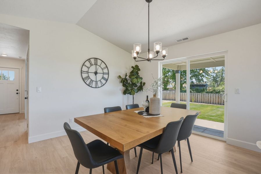Furnished interior in a model home at Willowbrook in Madras (Image 7).