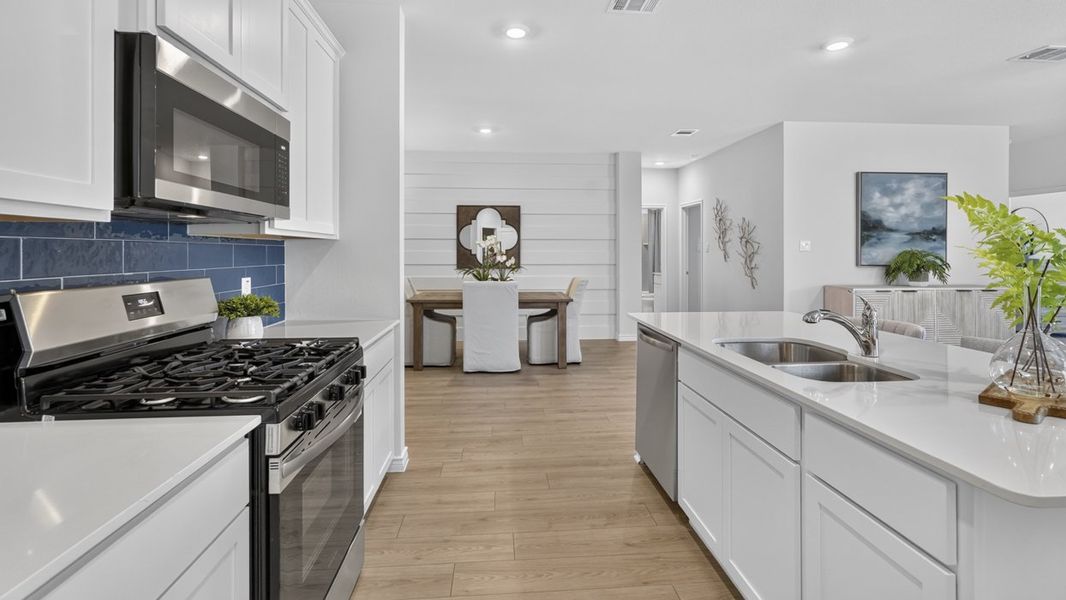 Furnished interior in a model home at Windchime in Celina (Image 31). Furnished interior in a model home at Windchime in Celina (Image 31).