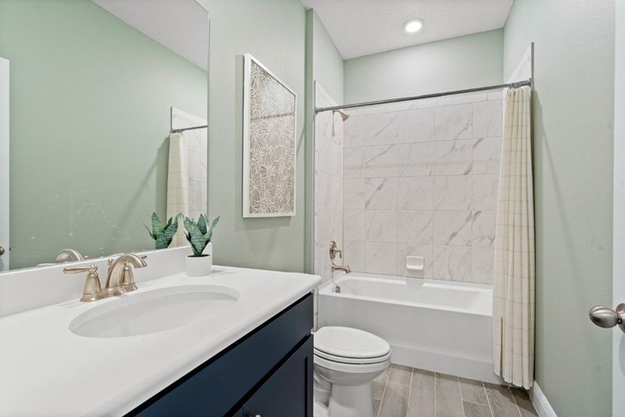 Furnished interior in a model home at Spirit Of Sebastian in Sebastian (Image 42). Furnished interior in a model home at Spirit Of Sebastian in Sebastian (Image 42).