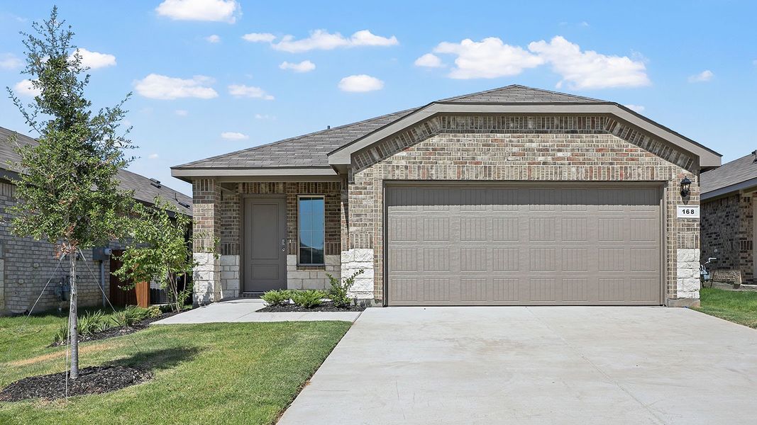Front exterior of a home in the Lakes at Westland Ranch community, located in League City, TX (Image 4).