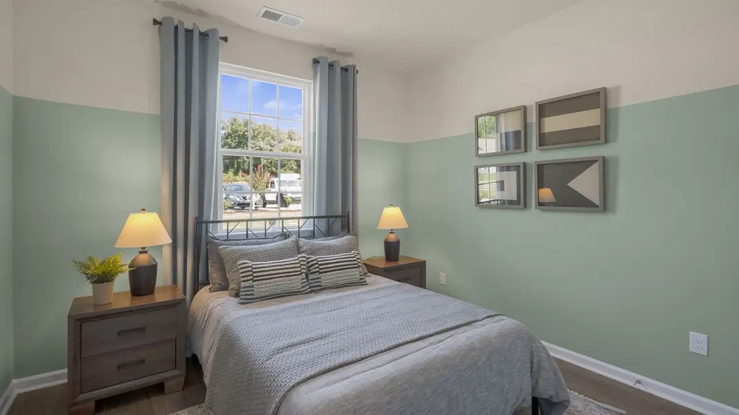 Furnished interior in a model home at The Villas at Collinswood in Aberdeen (Image 38).