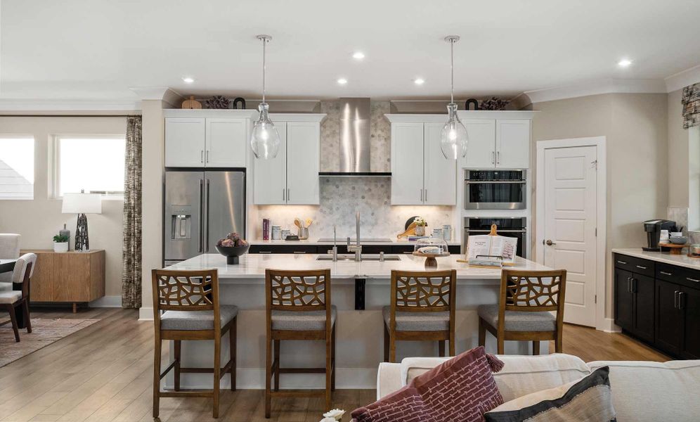 Furnished interior in a model home at Encore at Rye Ranch – Executive in Parrish (Image 6).