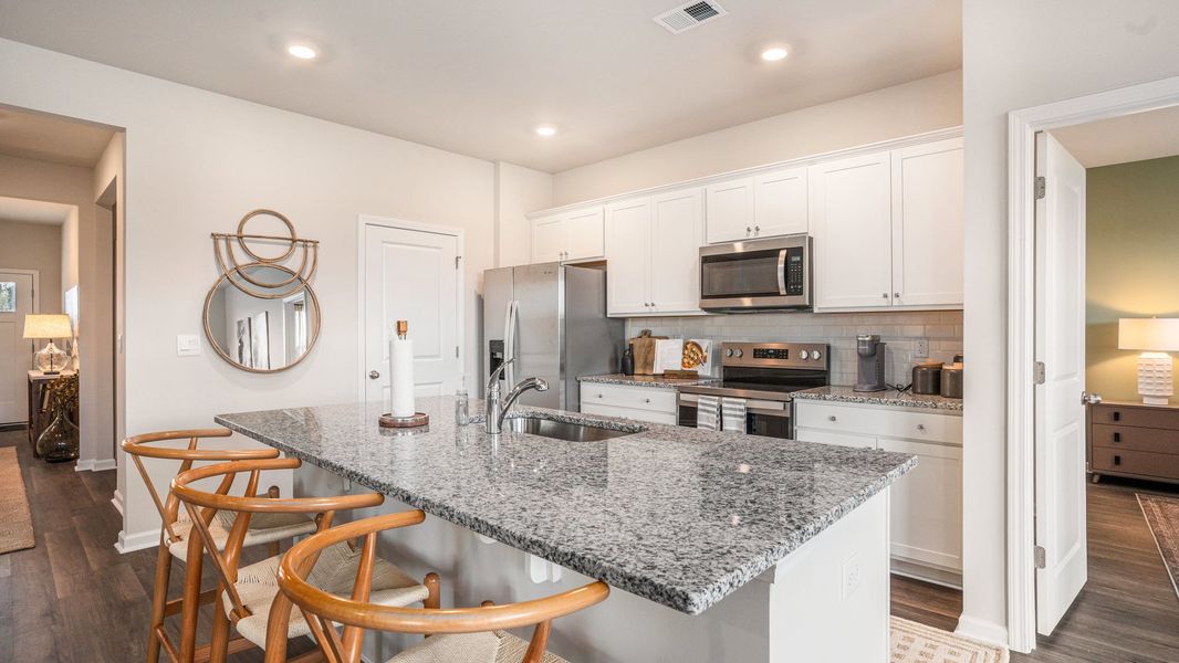 Furnished interior in a model home at Pinewood Estates in Conway (Image 6).