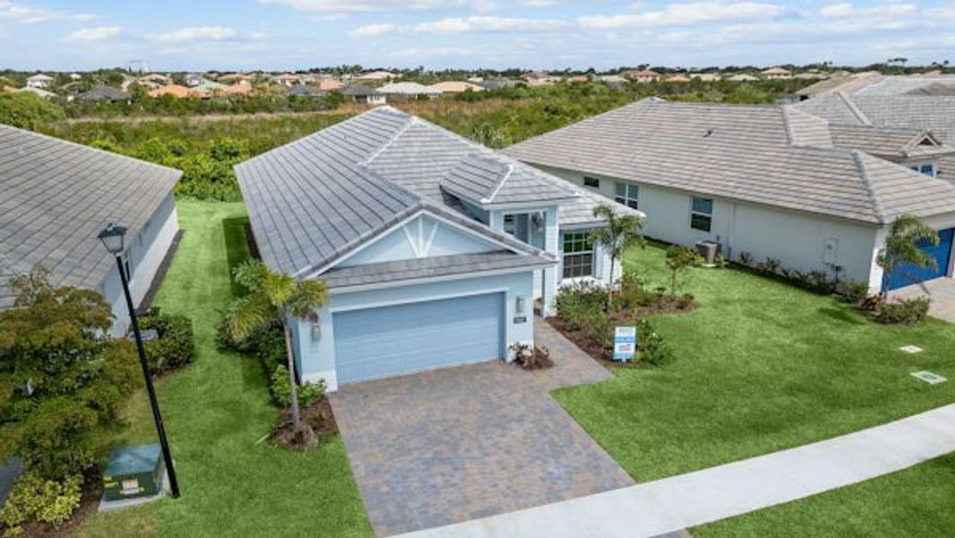 Front exterior of a home in the Lake Park at Tradition community, located in Port St. Lucie, FL (Image 42).