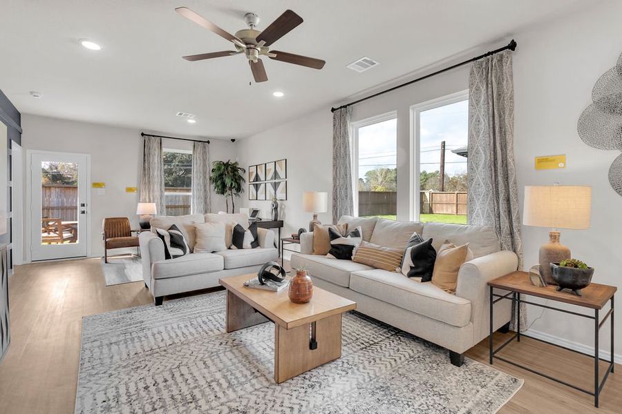 Furnished interior in a model home at Colony at Pinehurst in Pinehurst (Image 24).