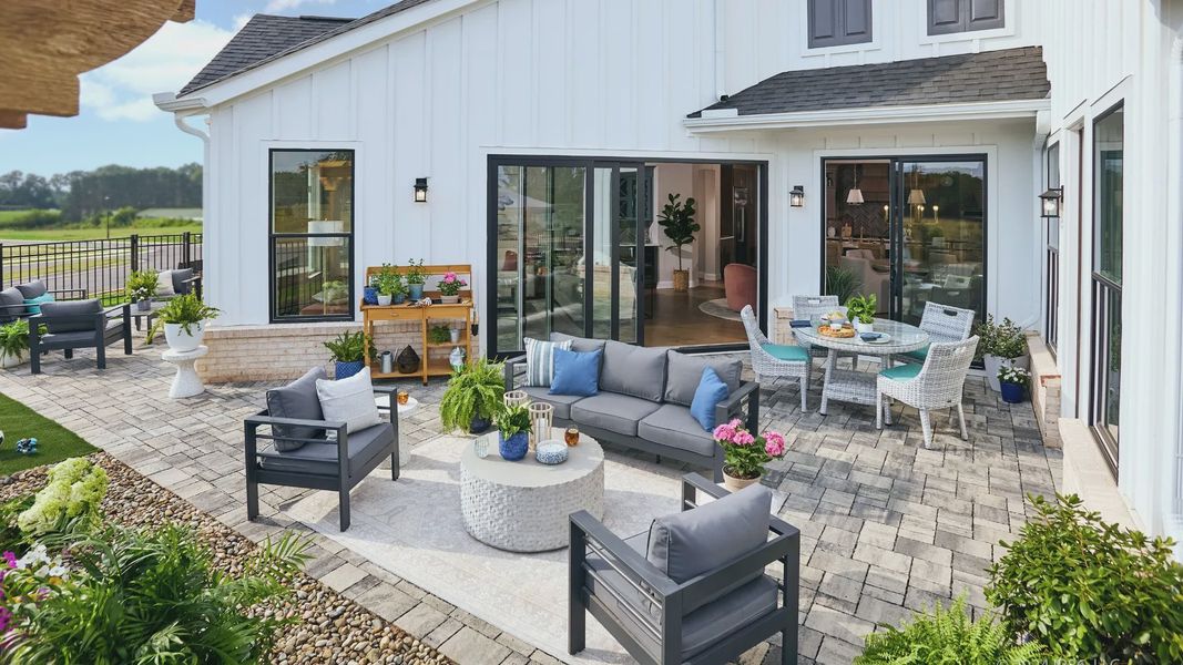 Exterior details of a home in The Courtyards at Quail Park, Mint Hill (Image 3).