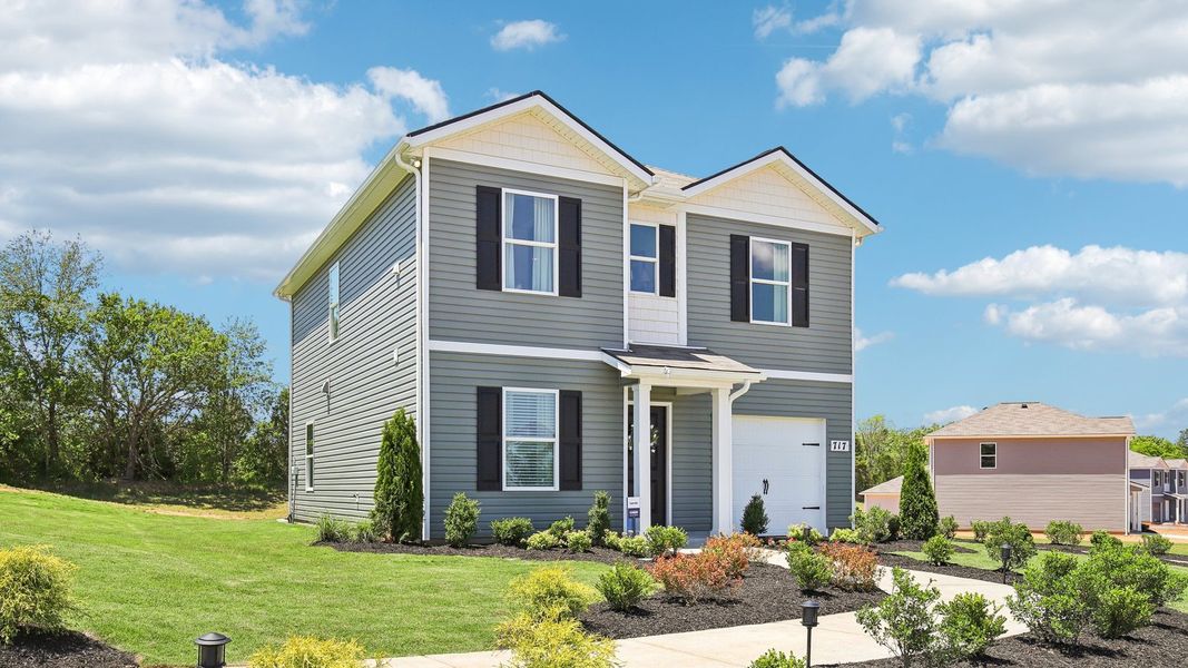 Front exterior of a home in the Parkside Point community, located in Portland, TN (Image 10).