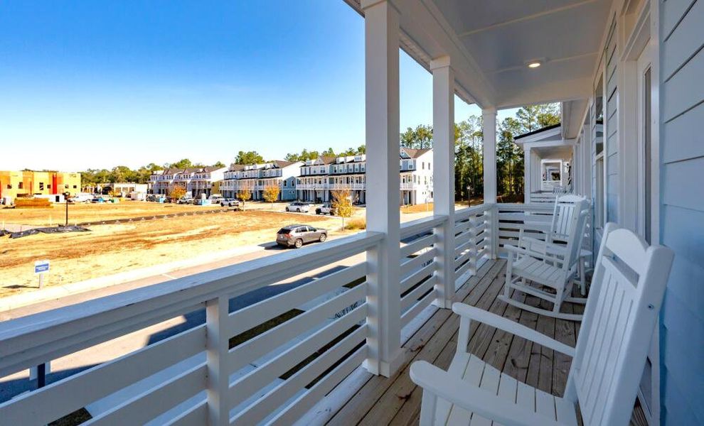 Exterior details of a home in New Riverside Village, Bluffton (Image 4).