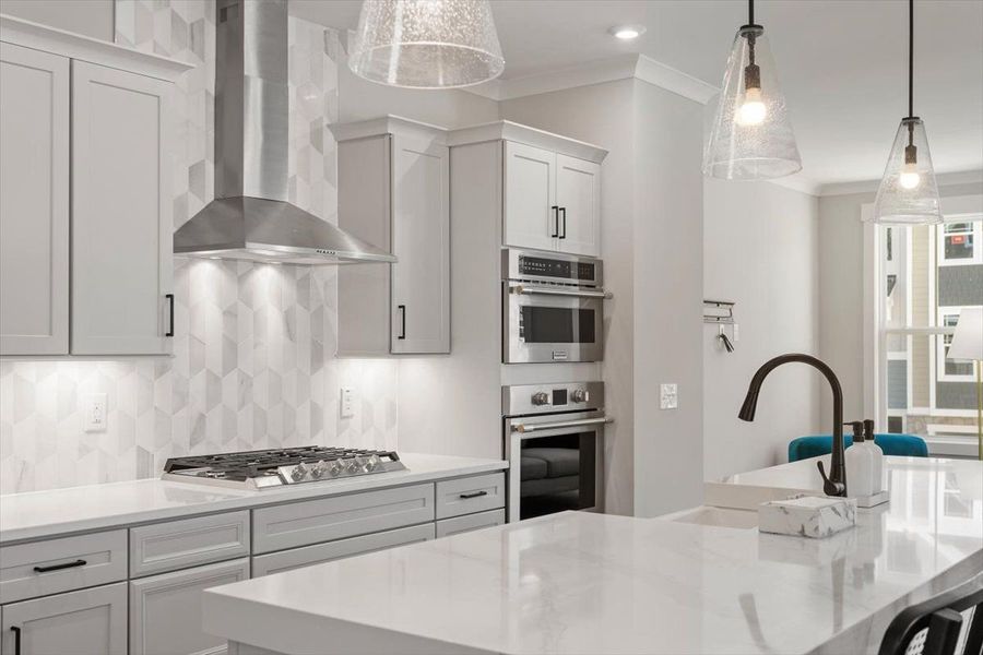 Sherron Road Townes Poplar kitchen