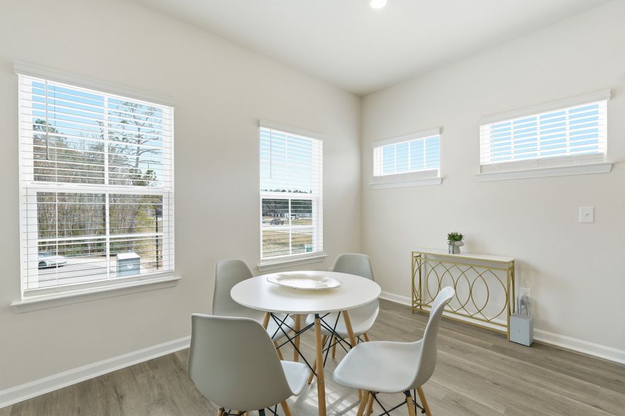 Furnished interior in a model home at Liberty Village in Hinesville (Image 15).