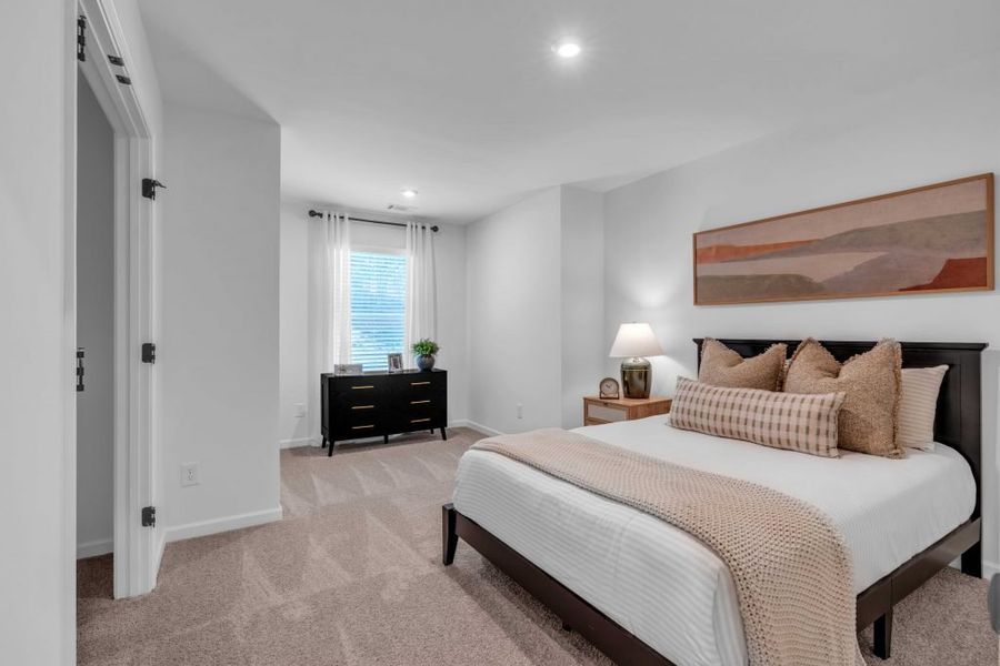 Furnished interior in a model home at The View at Groover's Lake in Lithia Springs (Image 22).