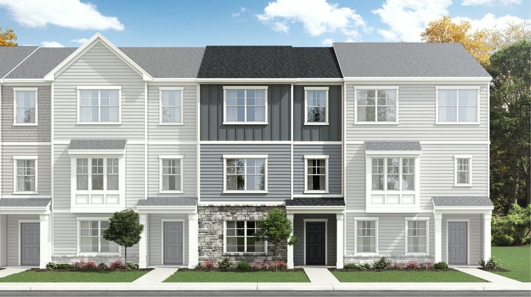 Image 3 of the 5401 North: Frazier Collection community in Raleigh, NC.