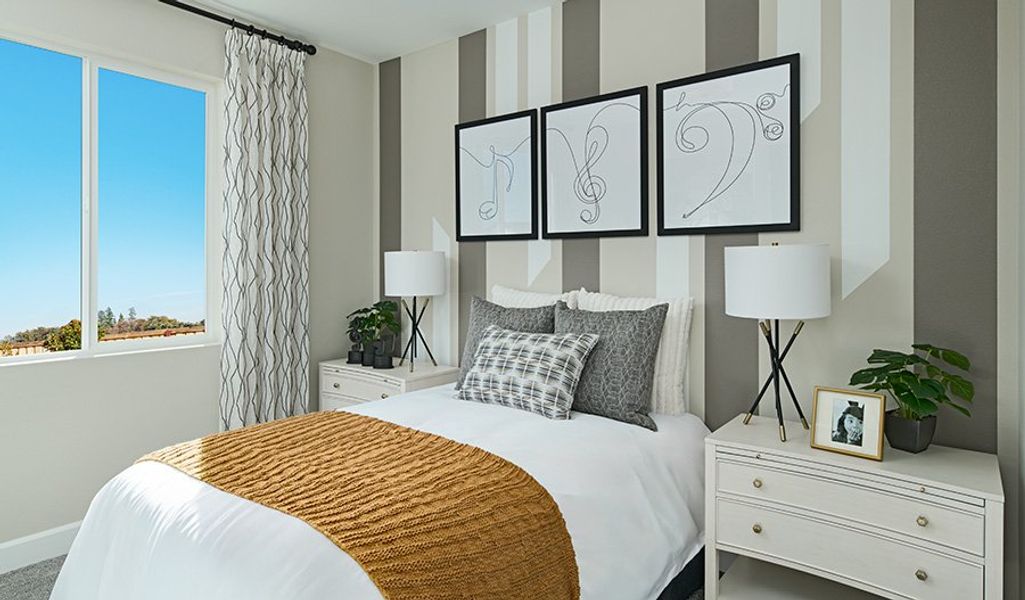 Furnished interior in a model home at Seasons at Vista Del Sur in Tolleson (Image 27).