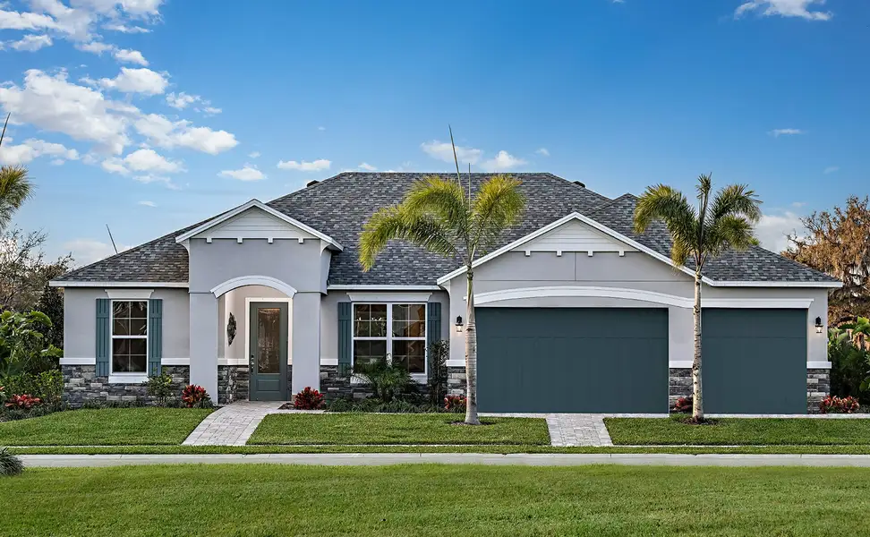 Front exterior of a home in the Country Club Estates community, located in Palm Bay, FL (Image 1). Front exterior of a home in the Country Club Estates community, located in Palm Bay, FL (Image 1).